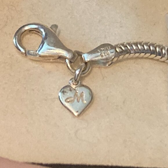 Key Jewelers "Michael Anthony" Charmed Memories .925 Silver Bracelet - Picture 4 of 6